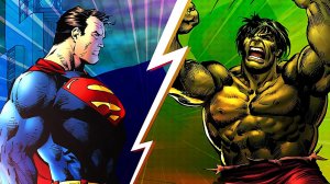 Супермен против Халка. Hulk vs. Superman