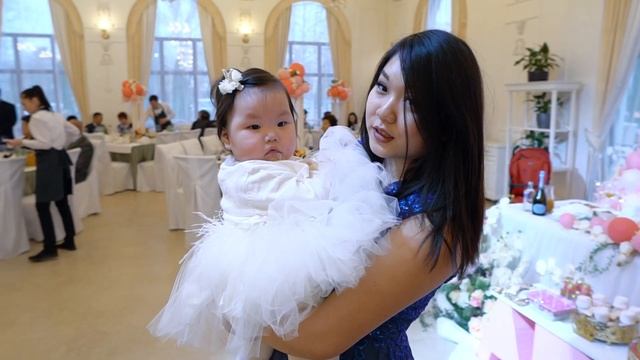 Асянди. Арине 1 годик. 25 февраля 2019 года. смотреть онлайн