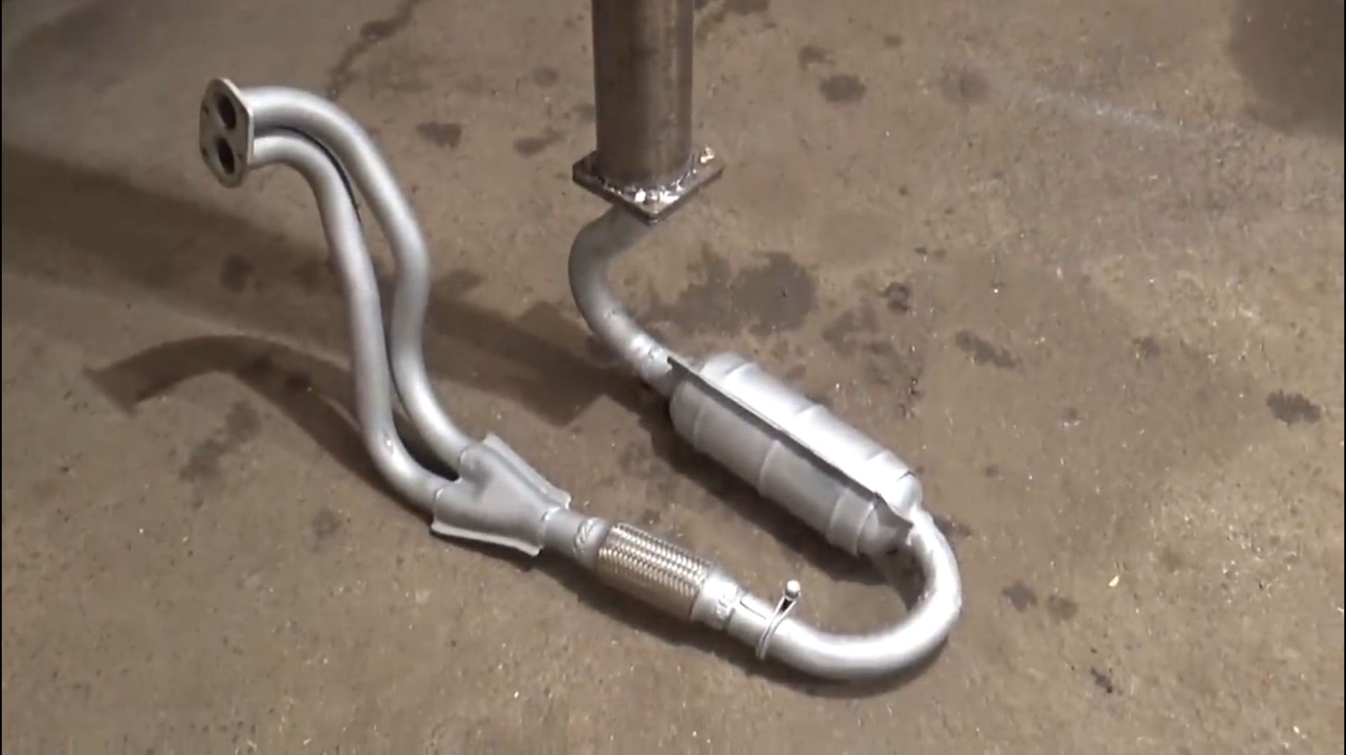 Выхлопная система с прямотоком для вездехода смотреть онлайн