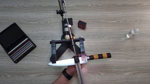 171. Заточка кухонного ножа, тестируем абразивы Grind Stone ОА