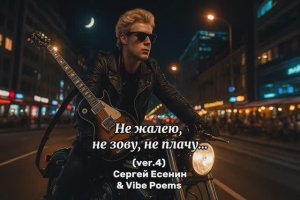 Не жалею, не зову, не плачу…(ver.4) Сергей Есенин & Vibe Poems
