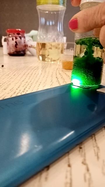 опыт лава лампа