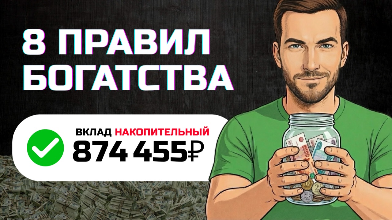 Как начать копить с любой зарплаты (8 правил, которые работают) смотреть онлайн