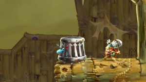 Как мультик игра Rayman Legends. Спасите Сибиллу, проходим быстрое испытание Вверх, верх и убегай!