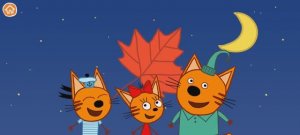 Три Кота Мультфильм Игра Космические приключения котят