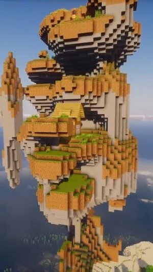 Майнкрафт ЛУЧШИЙ СИД для воздушной базы #minecraft #shorts