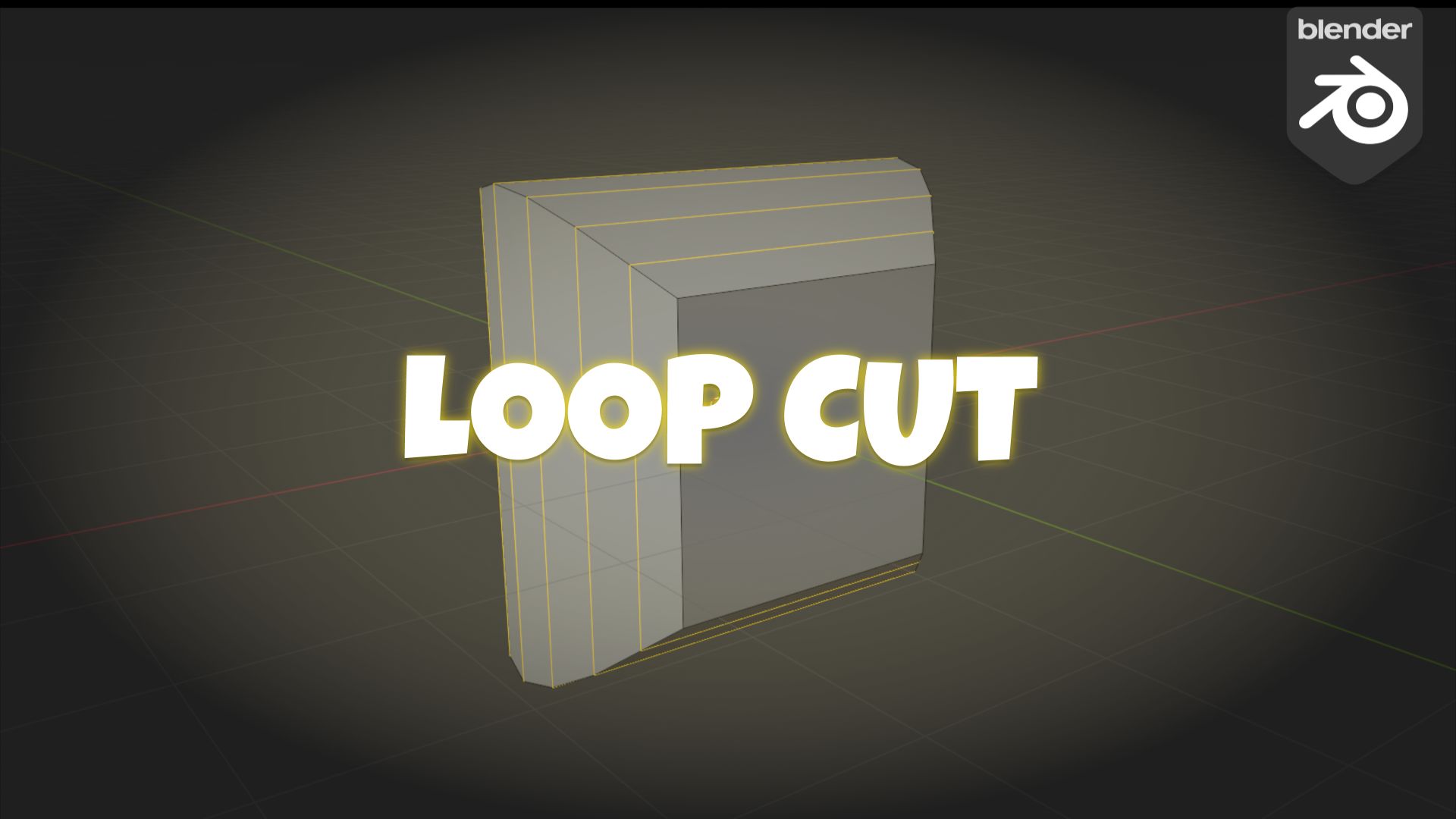 Loop cut | Инструменты Blender. Урок 4 смотреть онлайн