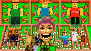 НУБИНИ ПИЗЗАНИНИ против ИТАЛЬЯНСКИХ БРЕЙНРОТ в МАЙНКРАФТЕ