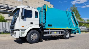 Обзор мусоровоза 15м³ на шасси JAC N200