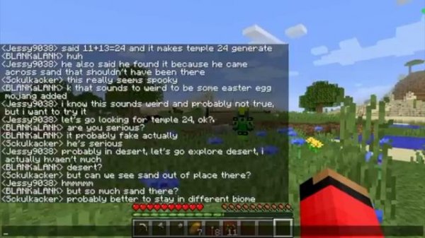 Minecraft Creepypasta | Temple 24 реакция