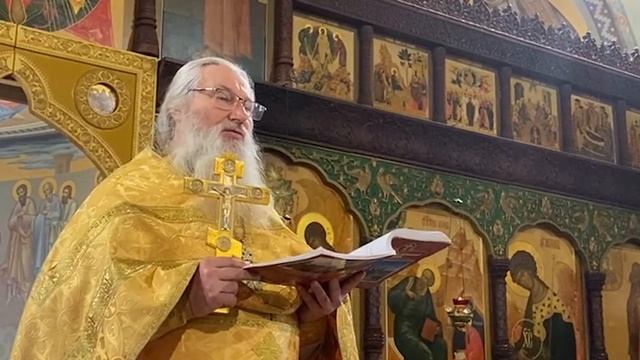 О службах 25-ой седмицы по Пятидесятницы (25-29 ноября) смотреть онлайн