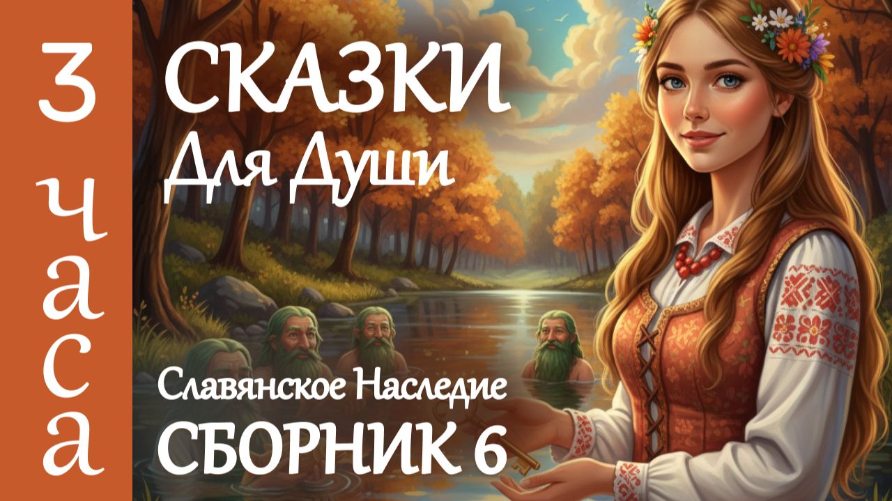 🔥3 часа Волшебства и Уюта ✨ 5 славянских СКАЗОК ДЛЯ СНА 🌔 Истории на ночь под звуки камина смотреть онлайн