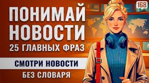 Начни понимать новости на английском: ТОП-25 самых частых слов