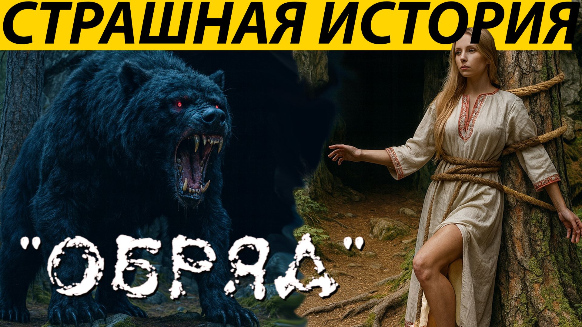 ЖУТКИЙ ОБРЯД СТАРОВЕРОВ. ДАВШИЙ НАЧАЛО СКАЗКИ МАША И МЕДВЕДЬ.СТРАШНАЯ ИСТОРИЯ. смотреть онлайн