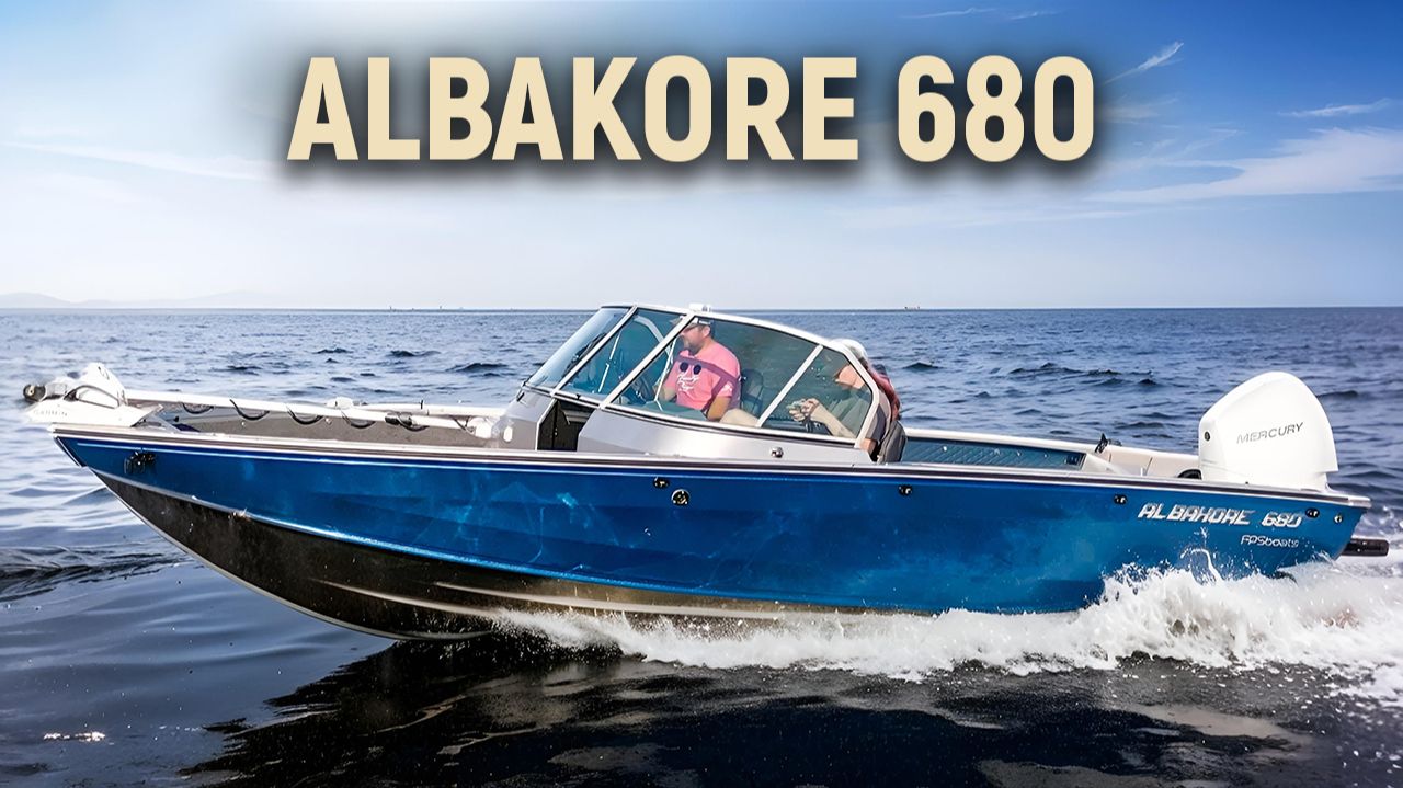 Albakore 680 fish - самый вместительный катер для рыбалки? смотреть онлайн