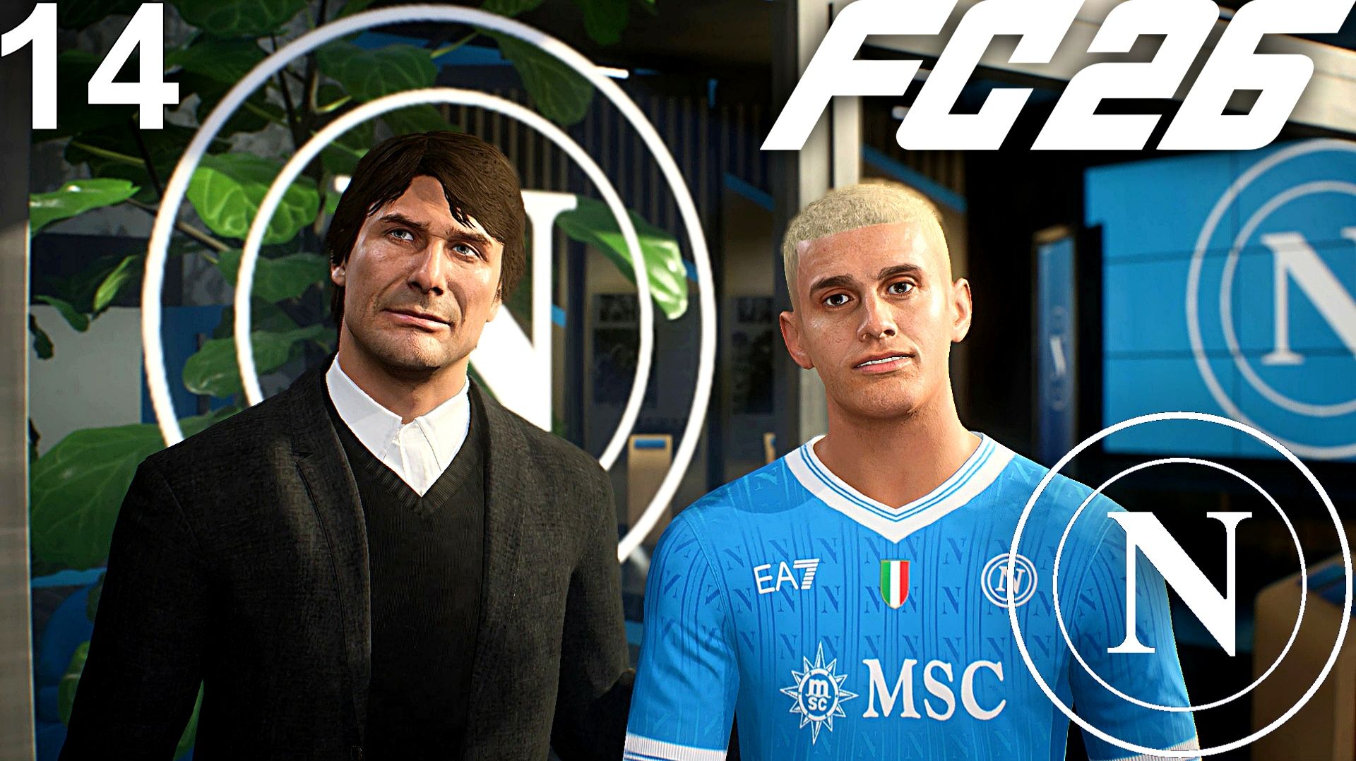 FC 26 КАРЬЕРА ЗА НАПОЛИ #14 - 1/8 ЛЧ И ПОЛУФИНАЛ КУБКА ИТАЛИИ | НАШЛИ ПОДМЕНУ ТРАВМИРОВАННОМУ ЛУКАКУ смотреть онлайн