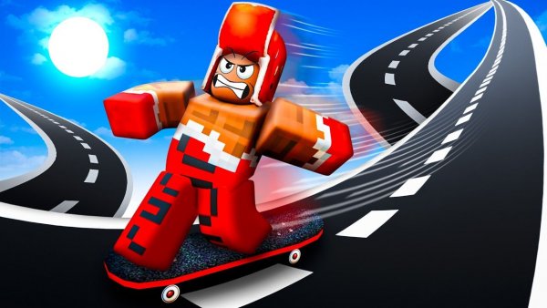 РОБЛОКС, НО ТЫ ВСЕГДА НА СКЕЙТБОРДЕ_ НЕ УПАДИ ЧЕЛЛЕНДЖ В Roblox!