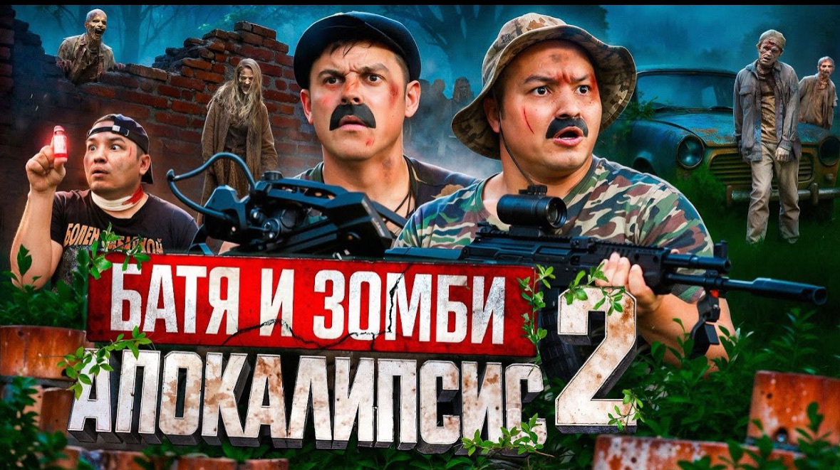БАТЯ И ЗОМБИ АПОКАЛИПСИС 2 : НЕТ ПУТИ НАЗАД !!! смотреть онлайн