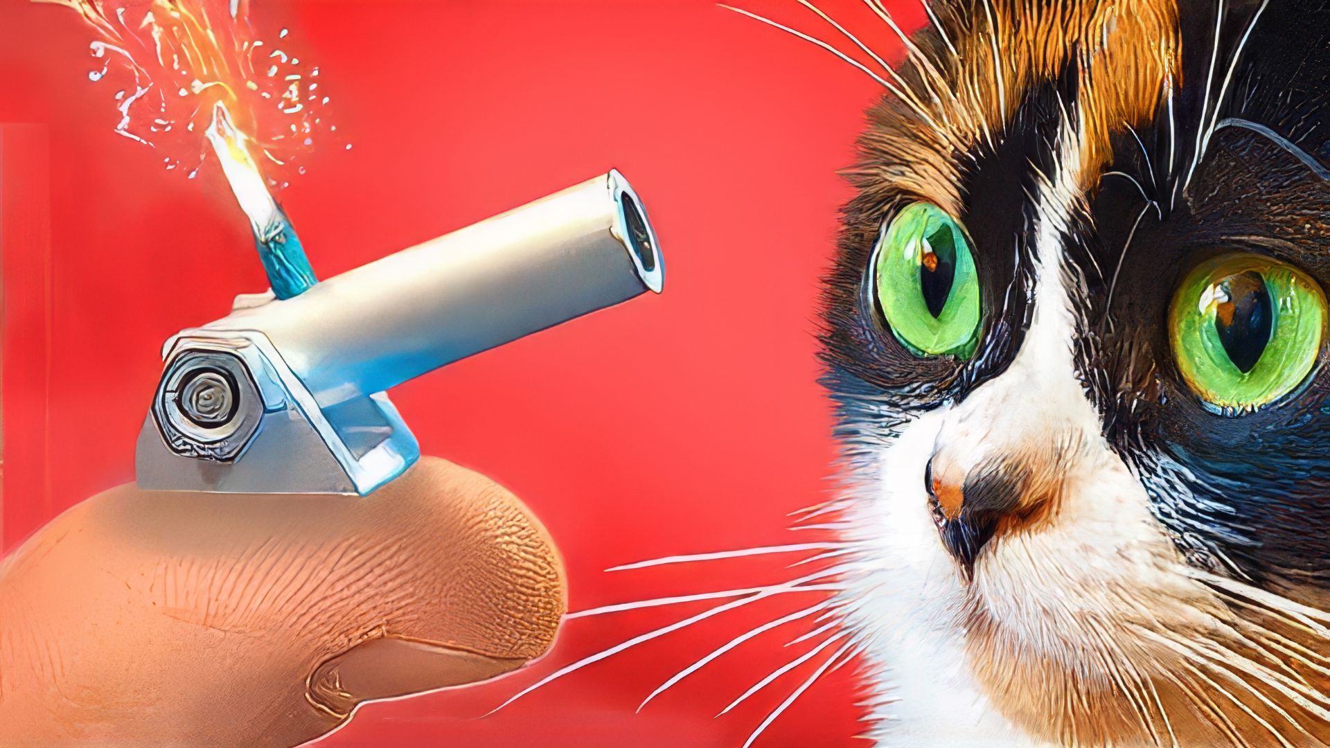 МИНИ-ПУШКА КОТОРАЯ СТРЕЛЯЕТ! смотреть онлайн