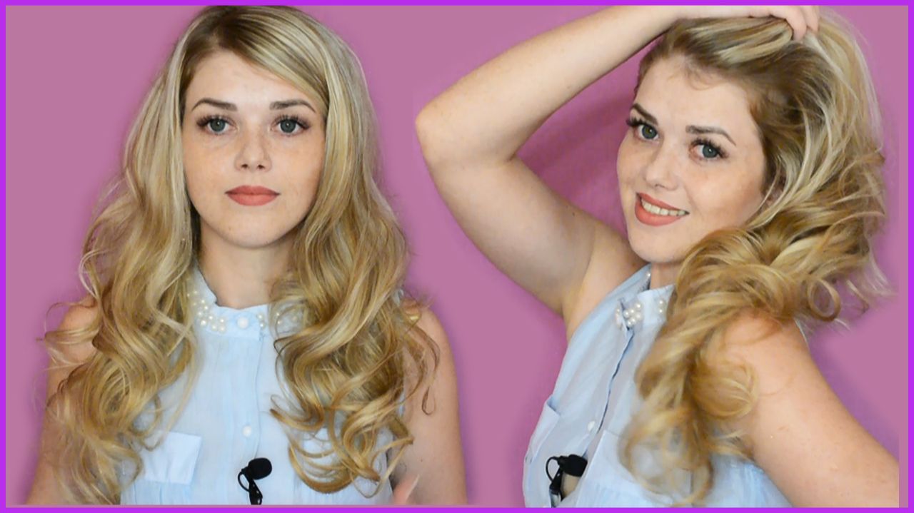 Как сделать КУДРИ БЕЗ ПЛОЙКИ И БИГУДИ БЕЗ ВРЕДА ДЛЯ ВОЛОС😍💖 смотреть онлайн