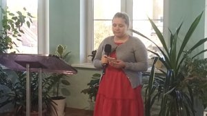 Сорокина Настя - "Славь душа Господа" (09.10.21)