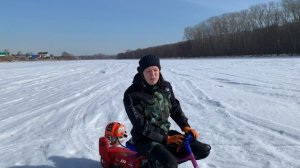 Обзор на гусеничный модуль с 4-тактным двигателем