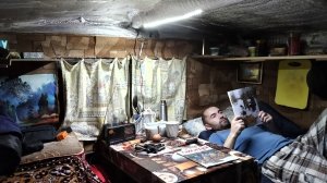 ВЕРНУЛСЯ В ИЗБУ СПУСТЯ МЕСЯЦ. ОТКРЫВАЮ КАПКАНЫ НА КУНИЦУ