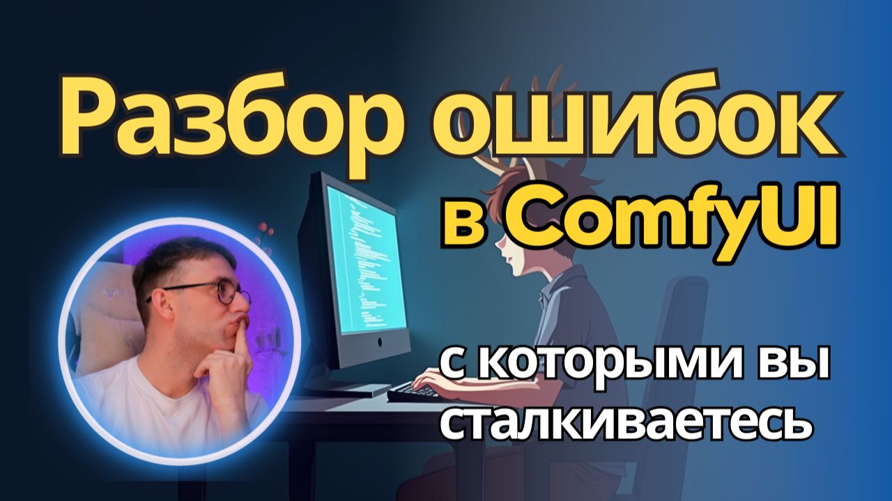 Самые популярные ошибки в ComfyUI - почему возникают и как исправить. Разбор + практические советы смотреть онлайн