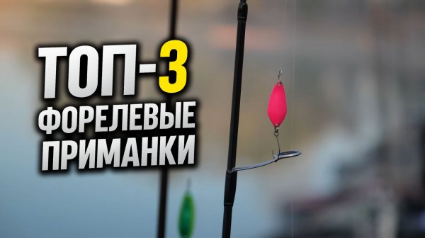 ТОП-3 форелевые приманки по версии участников TIMON Cup Кыргызстан 2025