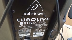 Обзор музыкальной колонки behringer eurolive b115mp3
