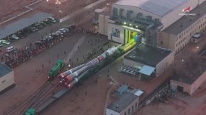 Ракета «Союз» — на стартовом комплексе Байконура в объективе квадрокоптера!