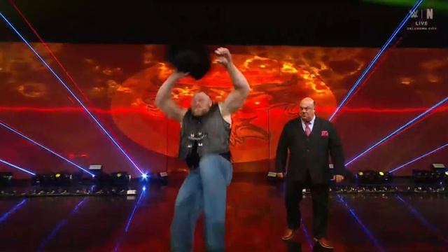 WWE:RAW за 24 Ноября 2025 ГОДА.Выход БРОКА ЛЕСНАРА.Что то пошло не так