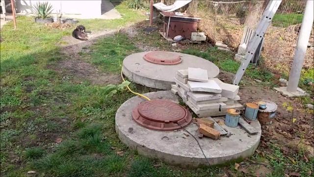 Модернизация бетонного септика.