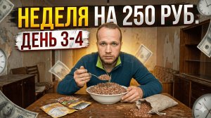 ВЫЖИВАЮ 7 ДНЕЙ НА 250руб (день 3-4)