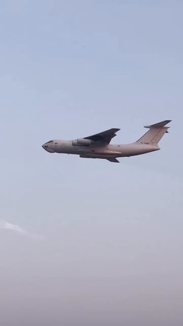 Rare spotting of the Il-76 