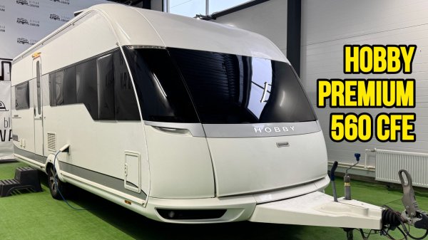 Первый Caravan | Обзор премиальной модели из Европы - Hobby Premium 560 CFe