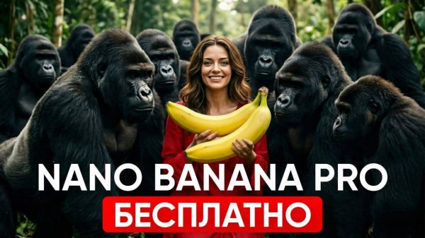 Бесплатный Nano Banana Pro — 4 схемы (не кликбейт!)