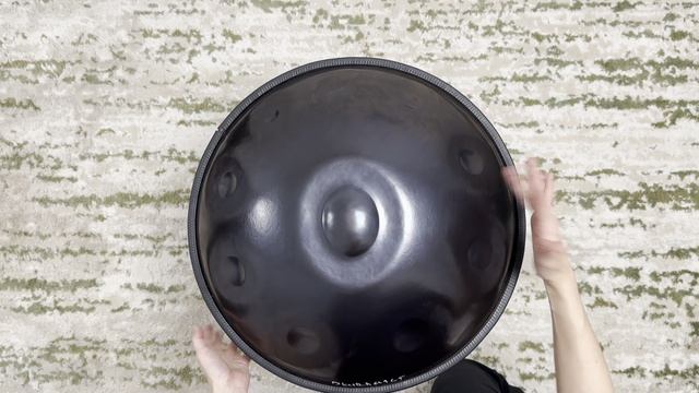 Многонотный ханг D Kurd 14 нот сталь 65г