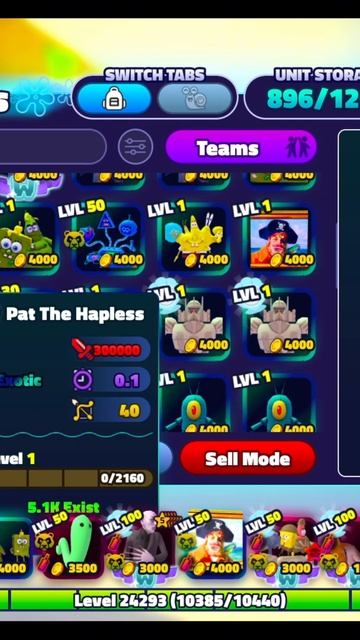 НОВЫЙ ЭКЗОТИК ИЗ САММОНА В SPONGEBOB TOWER DEFENSE смотреть онлайн