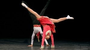 «На катке», Ансамбль танца "Карусель". "At the ice rink", Dance ensemble "Carousel".