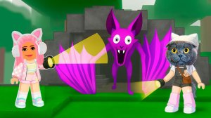99 НОЧЕЙ В ПЕЩЕРЕ ГИГАНТСКИХ ЛЕТУЧИХ МЫШЕЙ В ЛЕСУ в ROBLOX!
