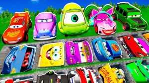 Машинки летают и прыгают! Развивающие мультики Машины помощники. Мультфильмы про машинки