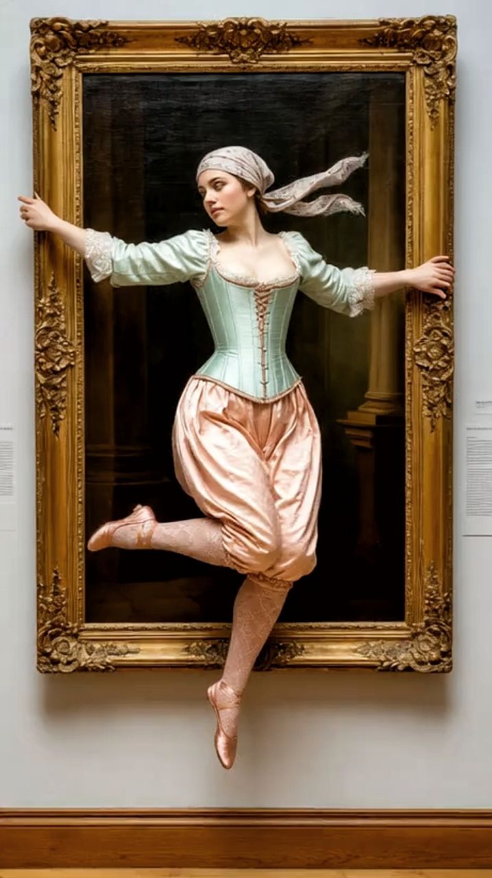 Побег из музея под трек Rosalía 