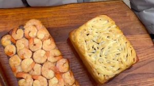 Рулет шахматный холодного копчения