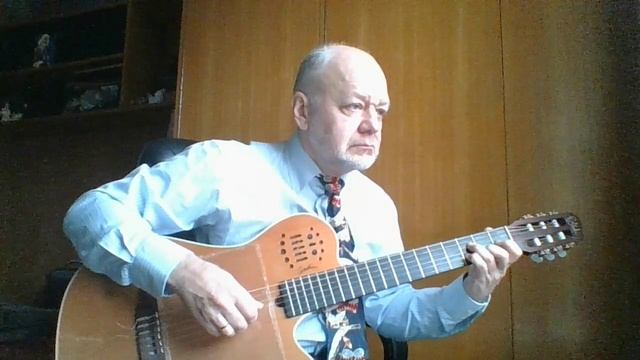 Dream a Little Dream of Me - на гитаре смотреть онлайн