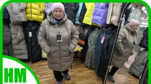 Купила новую зимнюю куртку.