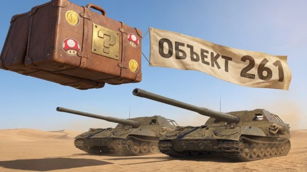Объект 261 - Без станая, чумоданая, НЕимбовость))) #whinemachine #worldoftanks #миртанков