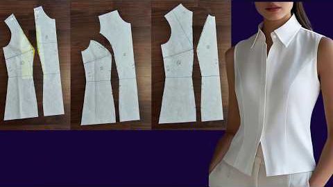 Урок по моделированию рельефных швов "принцесса" в плечевых изделиях смотреть онлайн