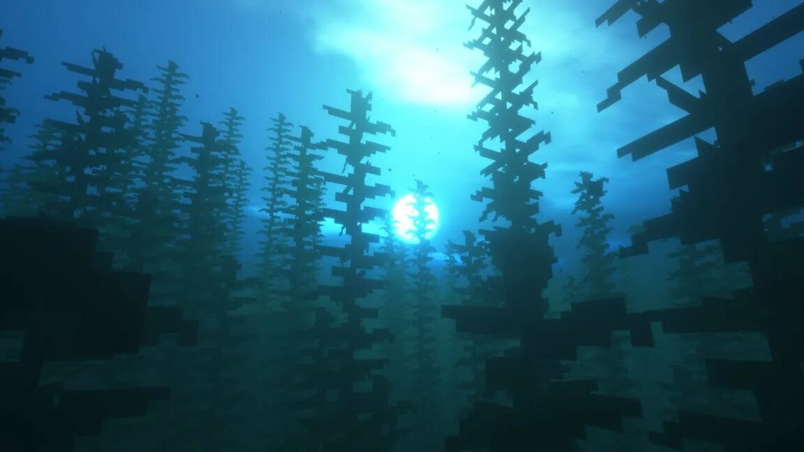 Майнкрафт мир из океана часть 1