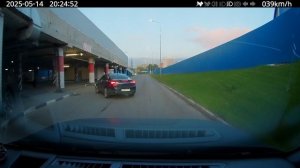 Активные системы безопасности. Срабатывание системы AEB + FCW JAECOO J7